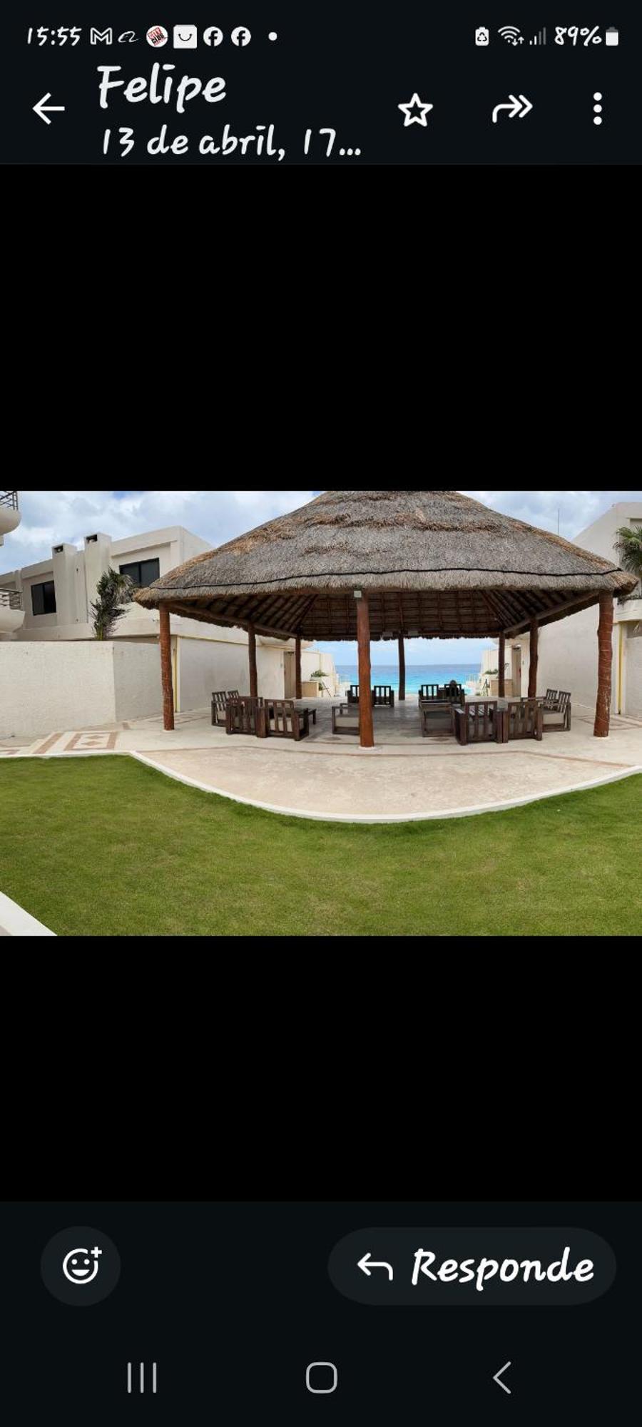 Apartment Ocean Front Beautiful Cancún